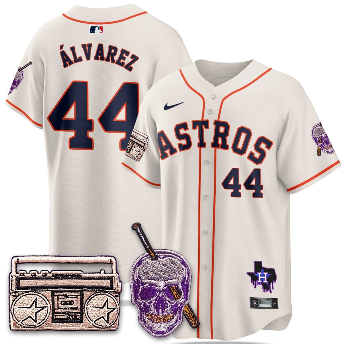 HOU DJ Screw Patch Vapor Premier Limited Jersey - All Stitched by Digigearus