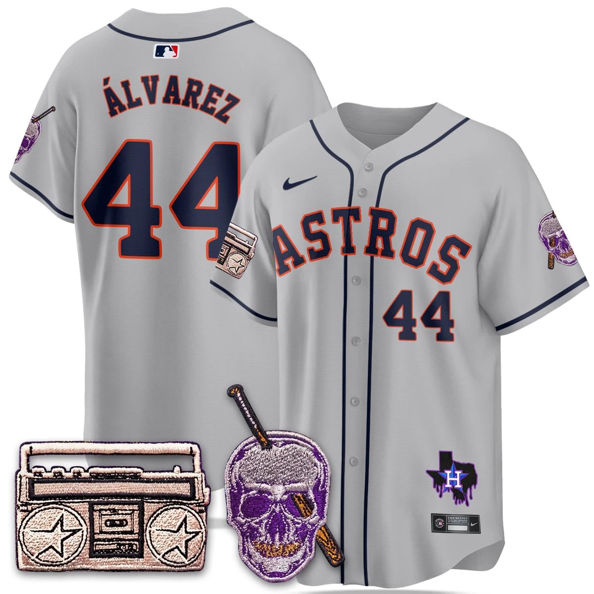 HOU DJ Screw Patch Vapor Premier Limited Jersey - All Stitched by Digigearus