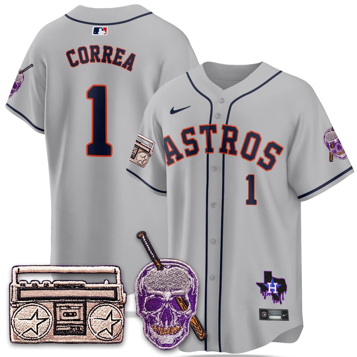 HOU DJ Screw Patch Vapor Premier Limited Jersey - All Stitched by Digigearus