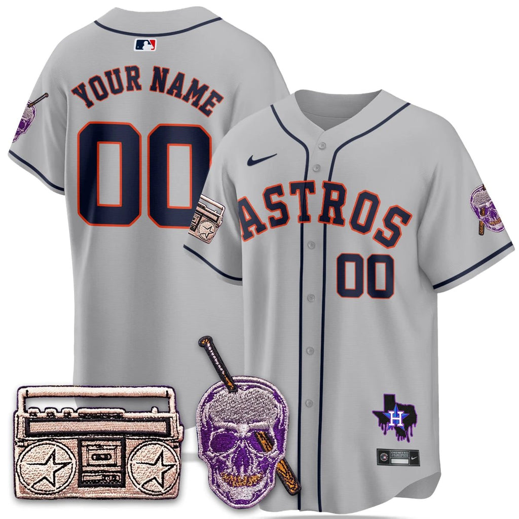 HOU DJ Screw Patch Vapor Premier Limited Jersey - All Stitched by Digigearus