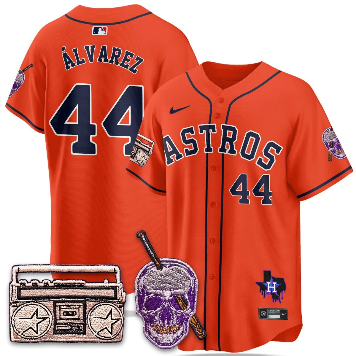 HOU DJ Screw Patch Vapor Premier Limited Jersey - All Stitched by Digigearus