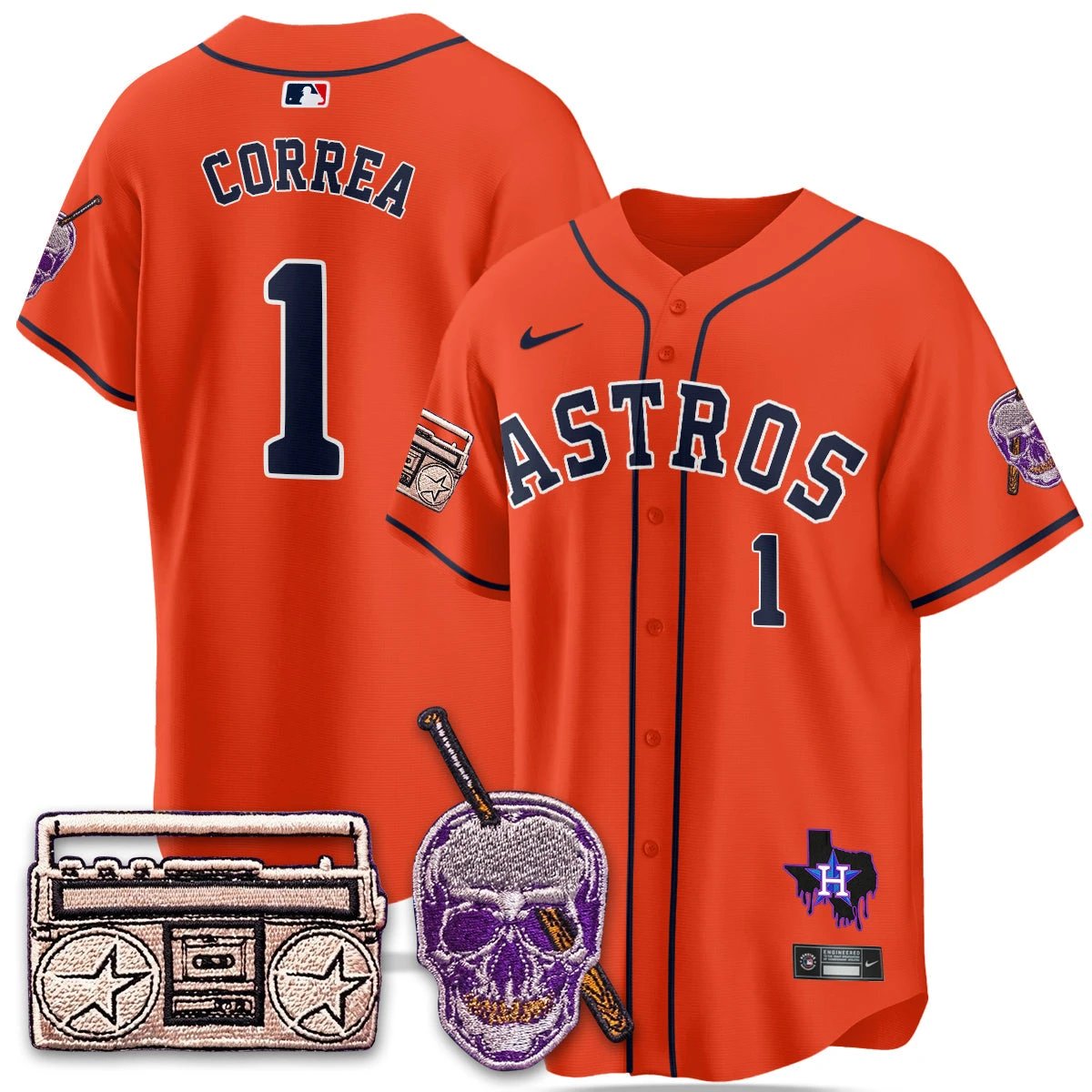 HOU DJ Screw Patch Vapor Premier Limited Jersey - All Stitched by Digigearus