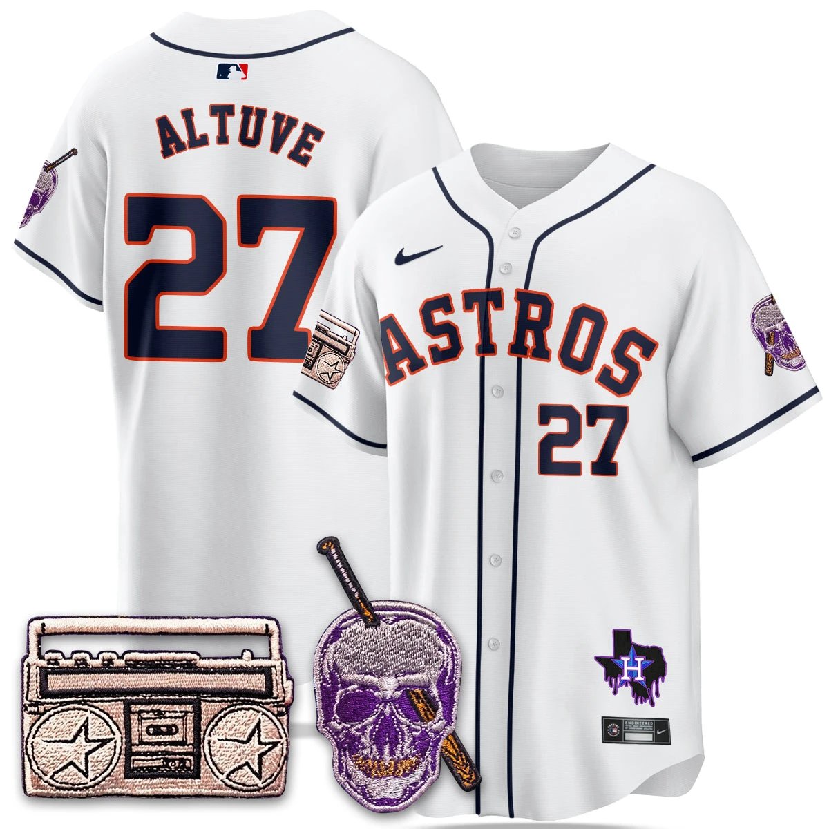 HOU DJ Screw Patch Vapor Premier Limited Jersey - All Stitched by Digigearus