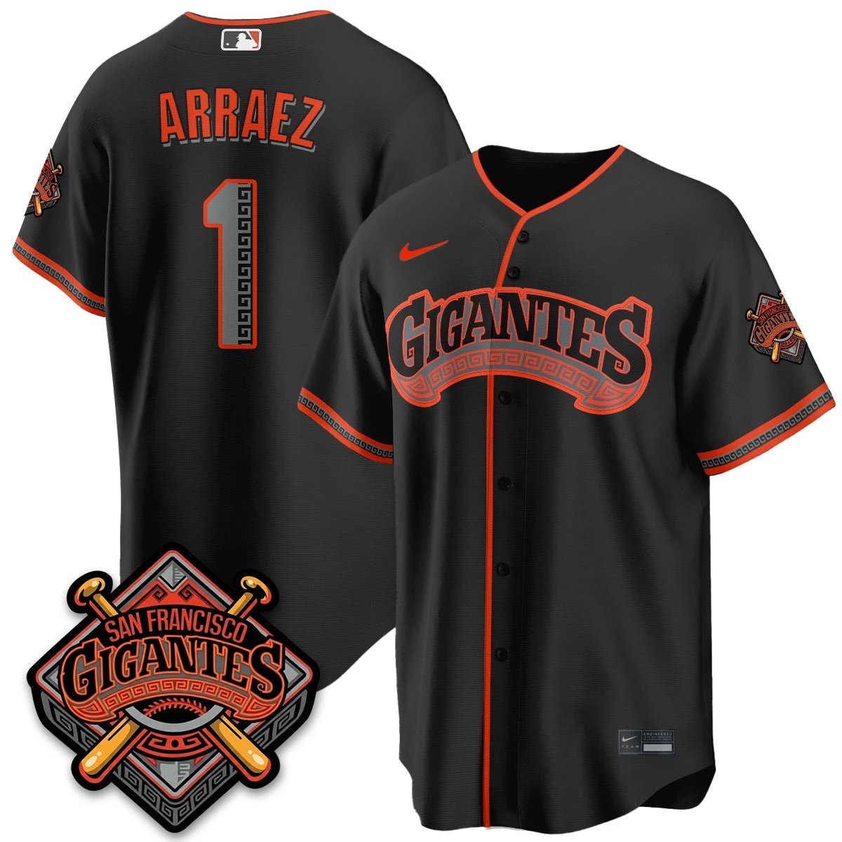 SF GIGANTES Vapor Limited Jersey - All Stitched by San Francisco Giants