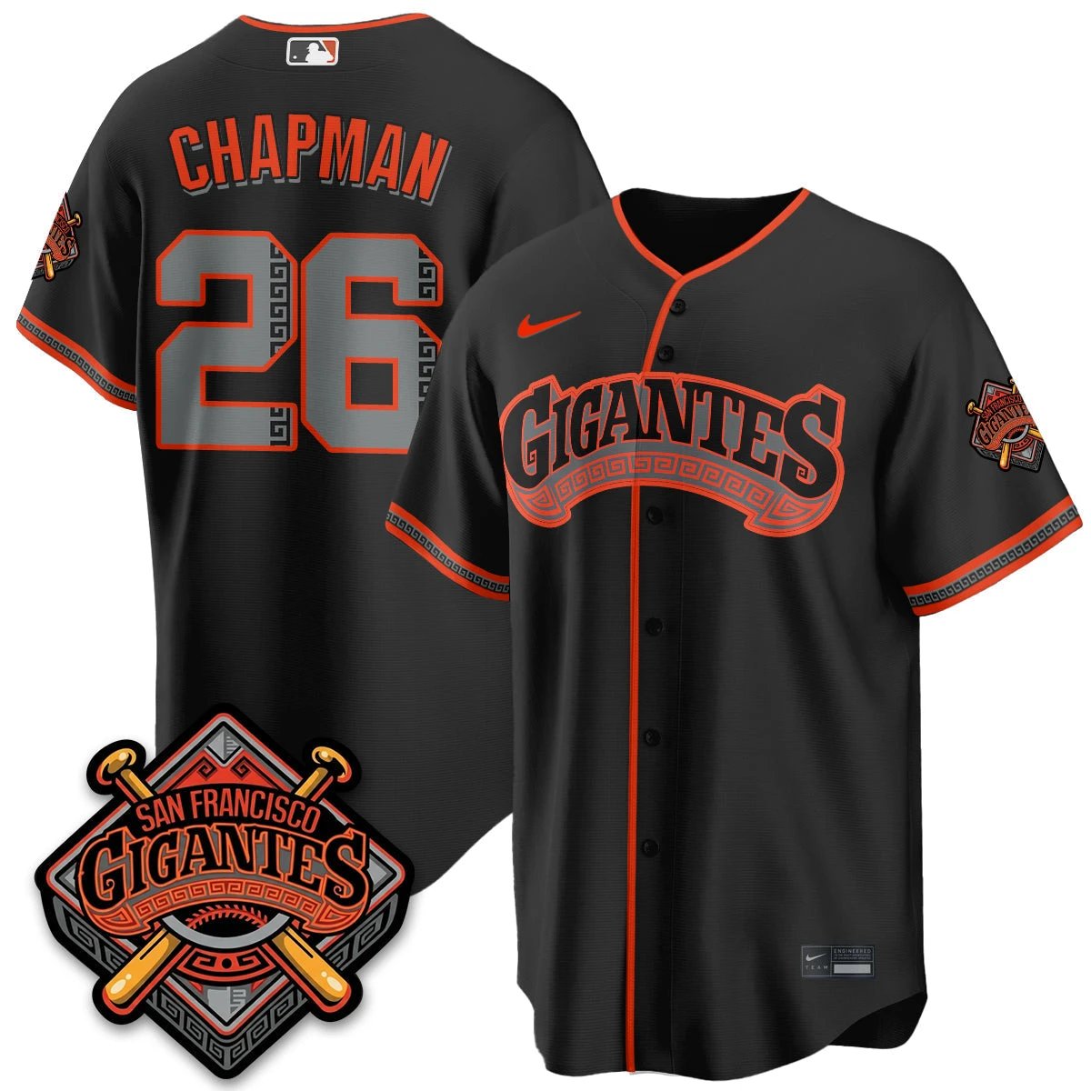 SF GIGANTES Vapor Limited Jersey - All Stitched by San Francisco Giants