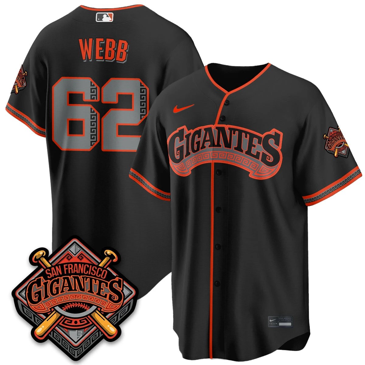 SF GIGANTES Vapor Limited Jersey - All Stitched by San Francisco Giants
