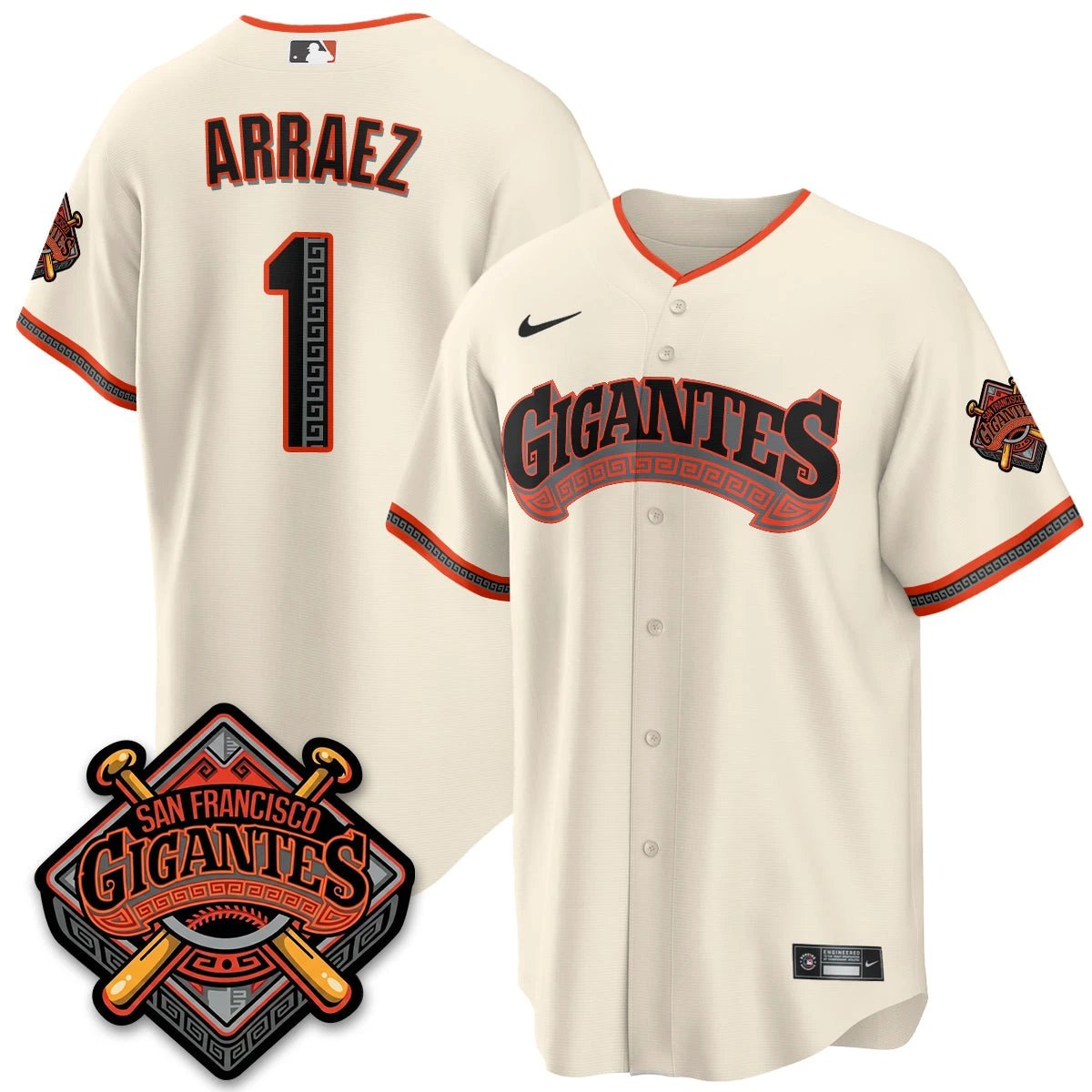 SF GIGANTES Vapor Limited Jersey - All Stitched by San Francisco Giants
