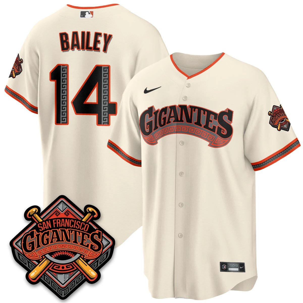 SF GIGANTES Vapor Limited Jersey - All Stitched by San Francisco Giants