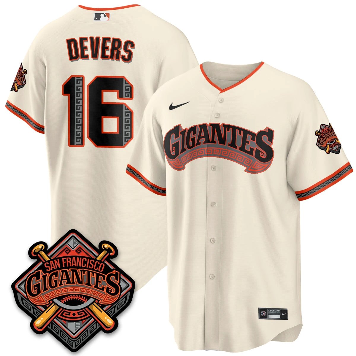 SF GIGANTES Vapor Limited Jersey - All Stitched by San Francisco Giants