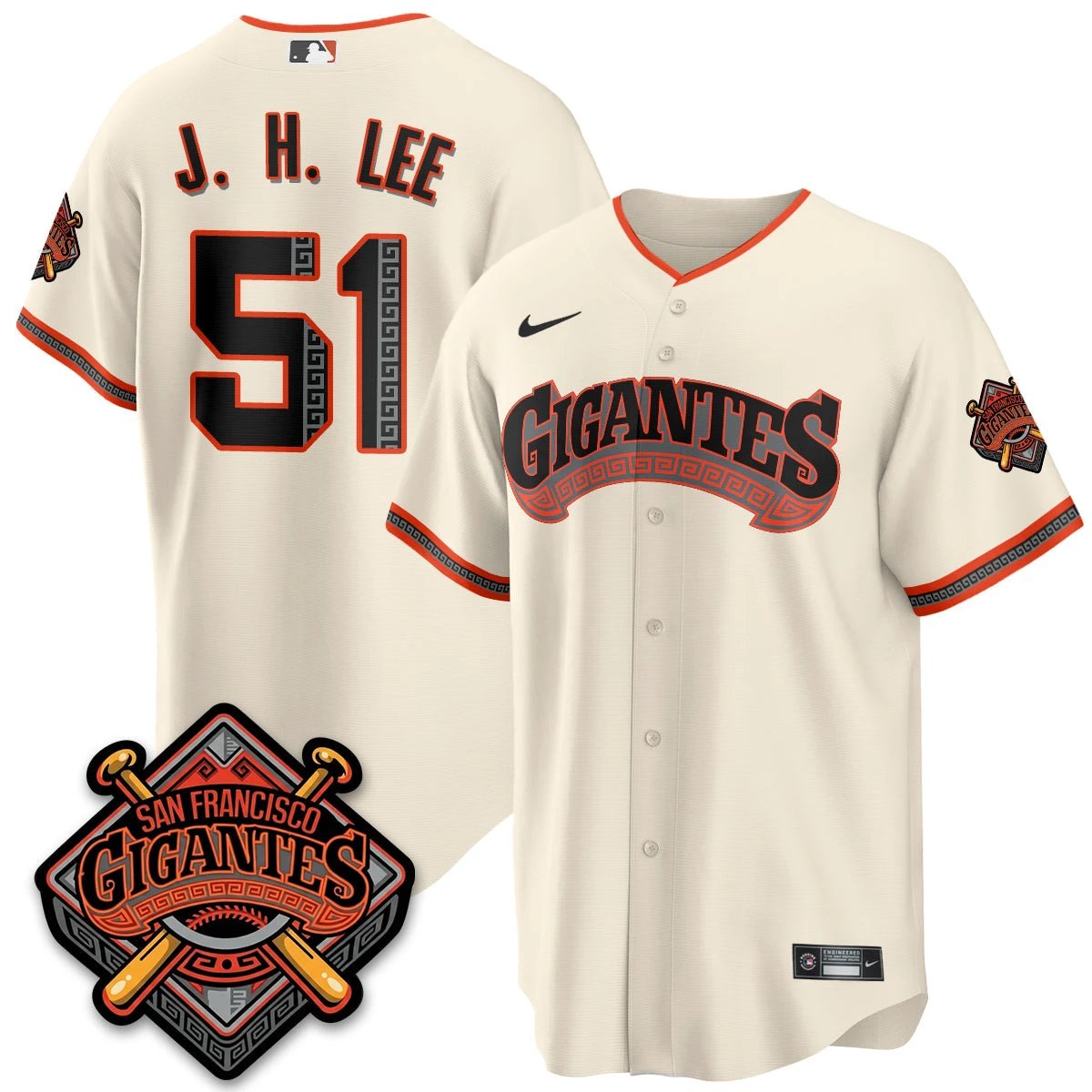 SF GIGANTES Vapor Limited Jersey - All Stitched by San Francisco Giants