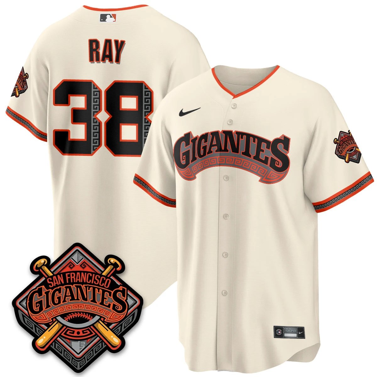 SF GIGANTES Vapor Limited Jersey - All Stitched by San Francisco Giants