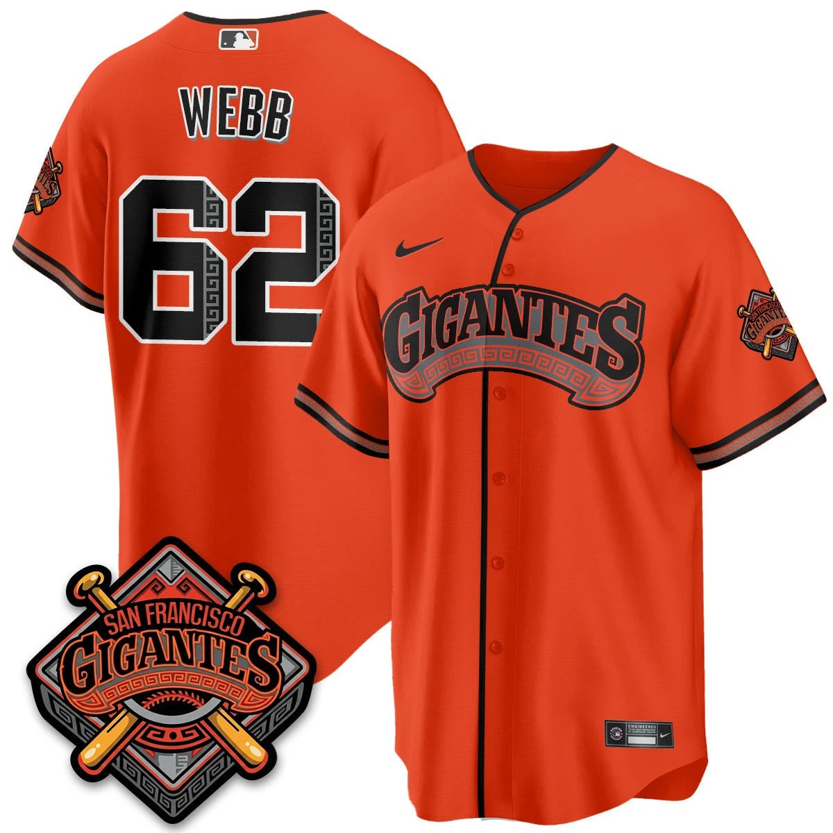 SF GIGANTES Vapor Limited Jersey - All Stitched by San Francisco Giants
