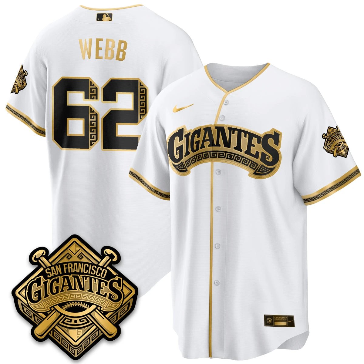 SF GIGANTES Vapor Limited Jersey - All Stitched by San Francisco Giants