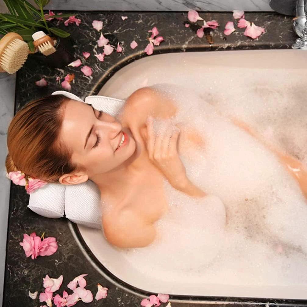 Bathtub Pillow - Enjoy Relaxed Bath Sessions Bowlift by Bowlift