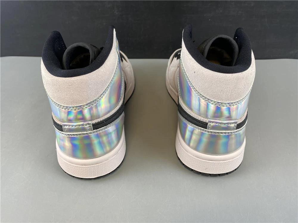 Air Jordan 1 Mid Dirty Powder Iridescent (W) by Air Jordan