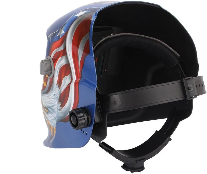 Auto-Darkening Welding Helmet with True Color Large Viewing Screen by BowLift
