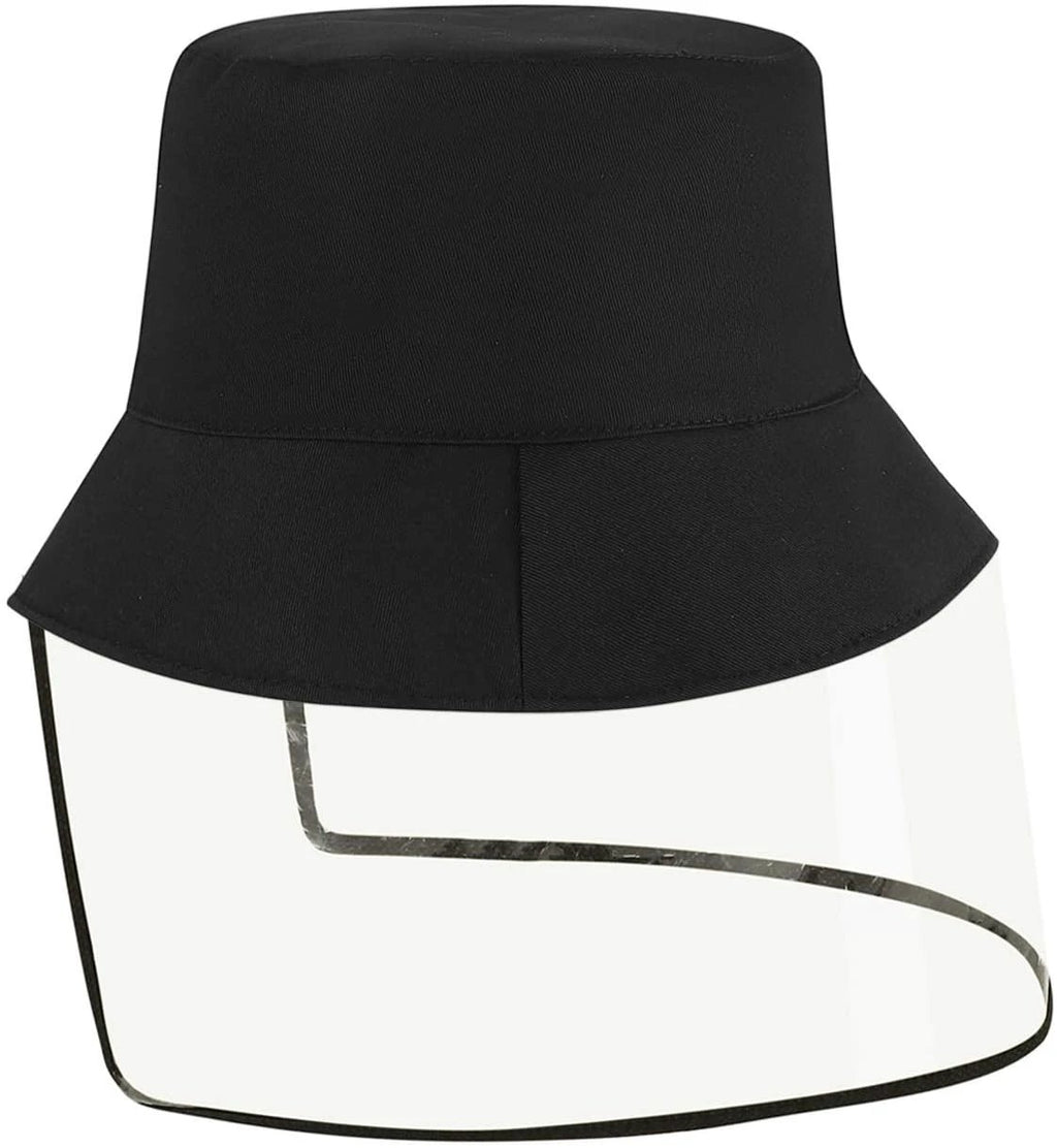 Protective Face Shield Fisherman Hat Anti-Spitting Splash Facial Cover Windproof Dustproof Safety Mask Anti Drool Saliva Respirator Isolation Mask Anti UV Sun Cap Lightweight Transparent Goggles by flagsshop