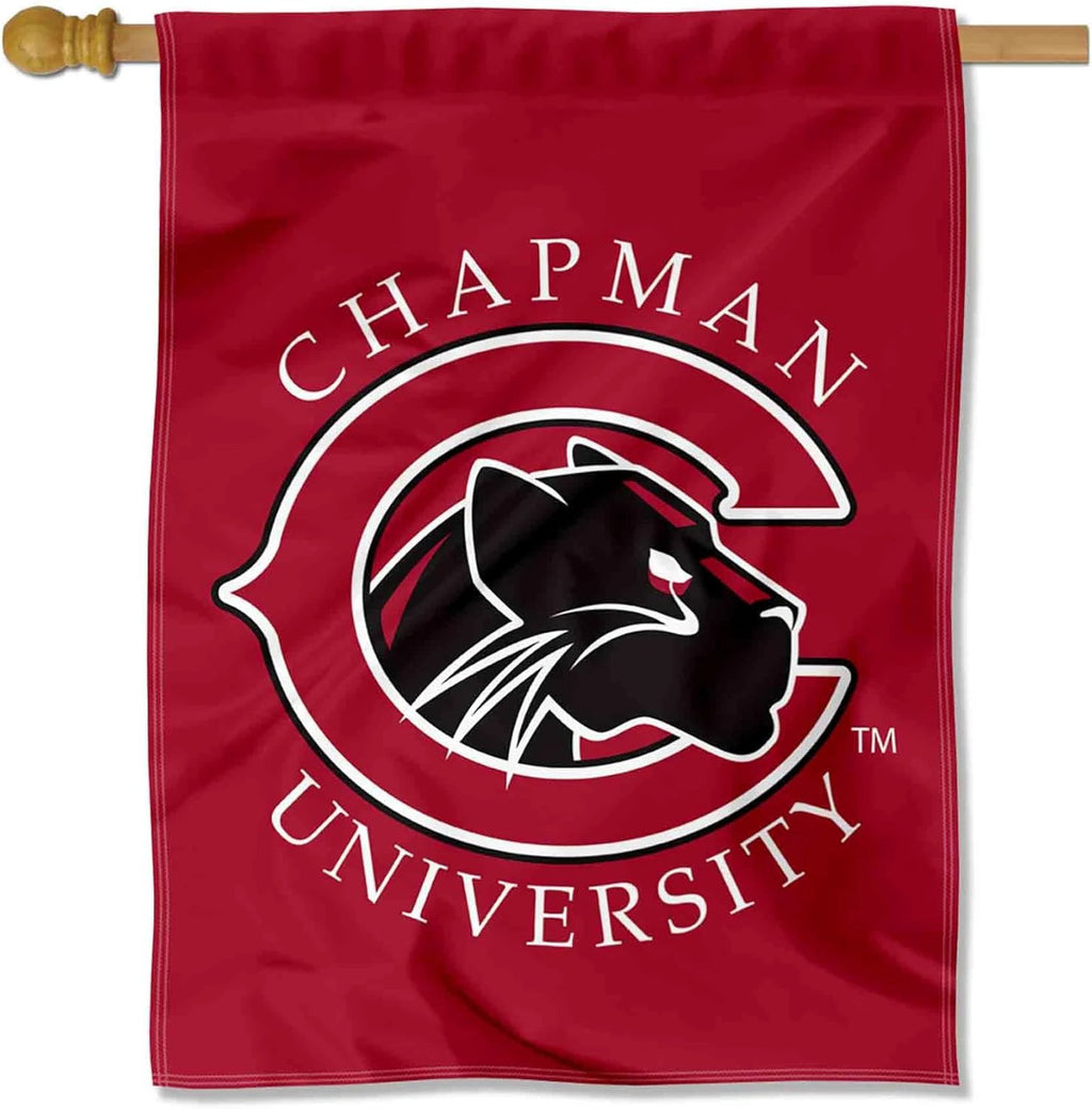 Chapman University Logo Garden Flag - Panthers Banners For Outdoor Indoor Home Garden Yard Decorations by flagsshop