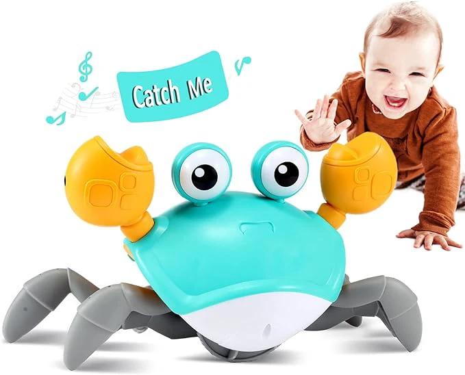 Enchanted Crawling Crab Moving Toy for Little Explorers by BowLift