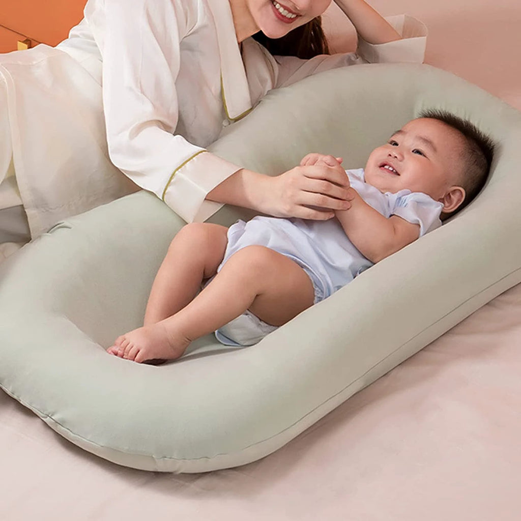 Newborn Baby Mattress Sleeping Nest Portable Baby Pillow Bed Removable Washable by BowLift