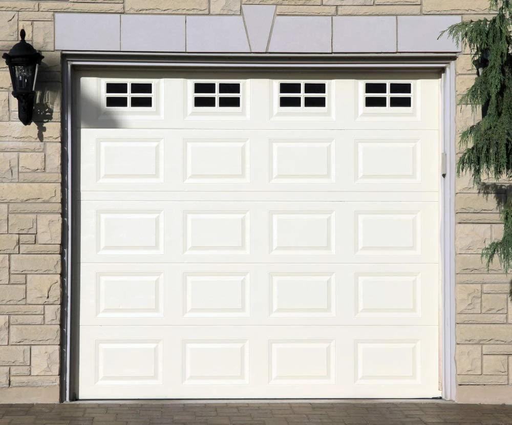 Homearda Magnetic Garage Door Windows Decorative | Black Window Decals for One Car Garage | Magnets Hardware Set Perfect Decoration & Easy Installation (16 Pack Window) by flagsshop