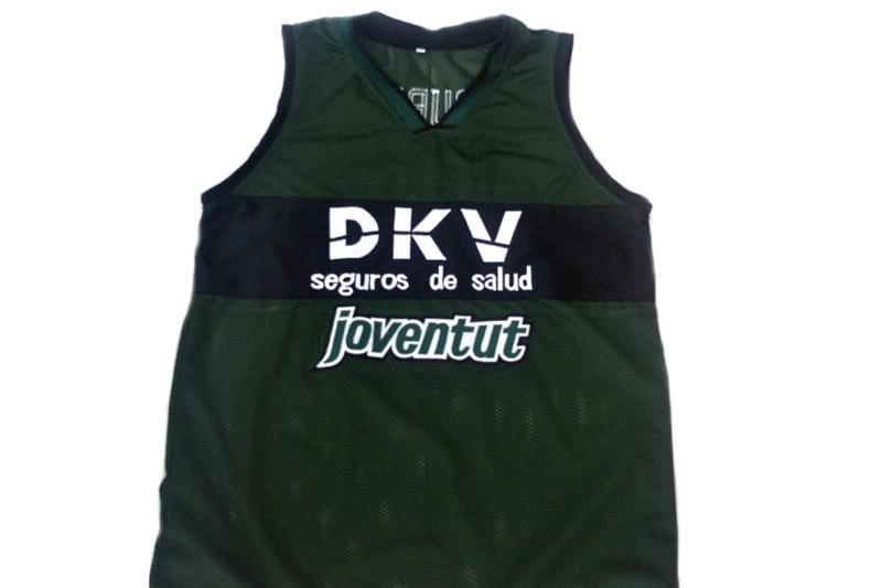Ricky Rubio Jersey #9 Spain Espana Badalona Basketball Green by My store basketball