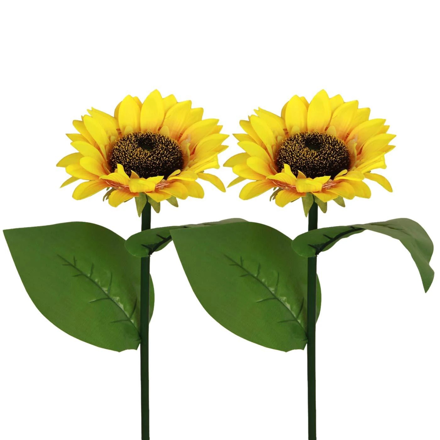 Solar Sunflower Light, 2 Pieces by Bowlift