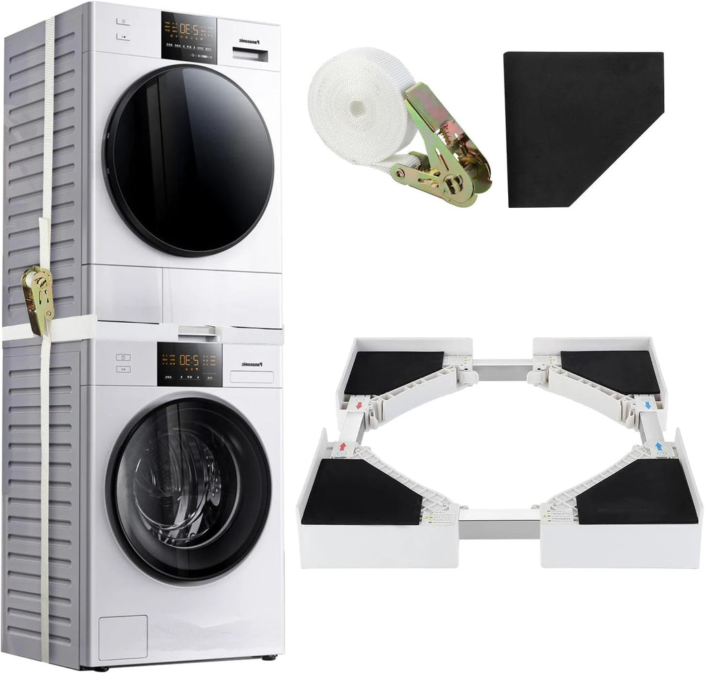 Adjustable Universal Washer and Dryer Stacking Kit by BowLift