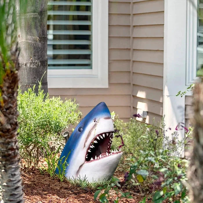 Realistic Shark Statue Unique Decoration for Ocean Lovers by BowLift