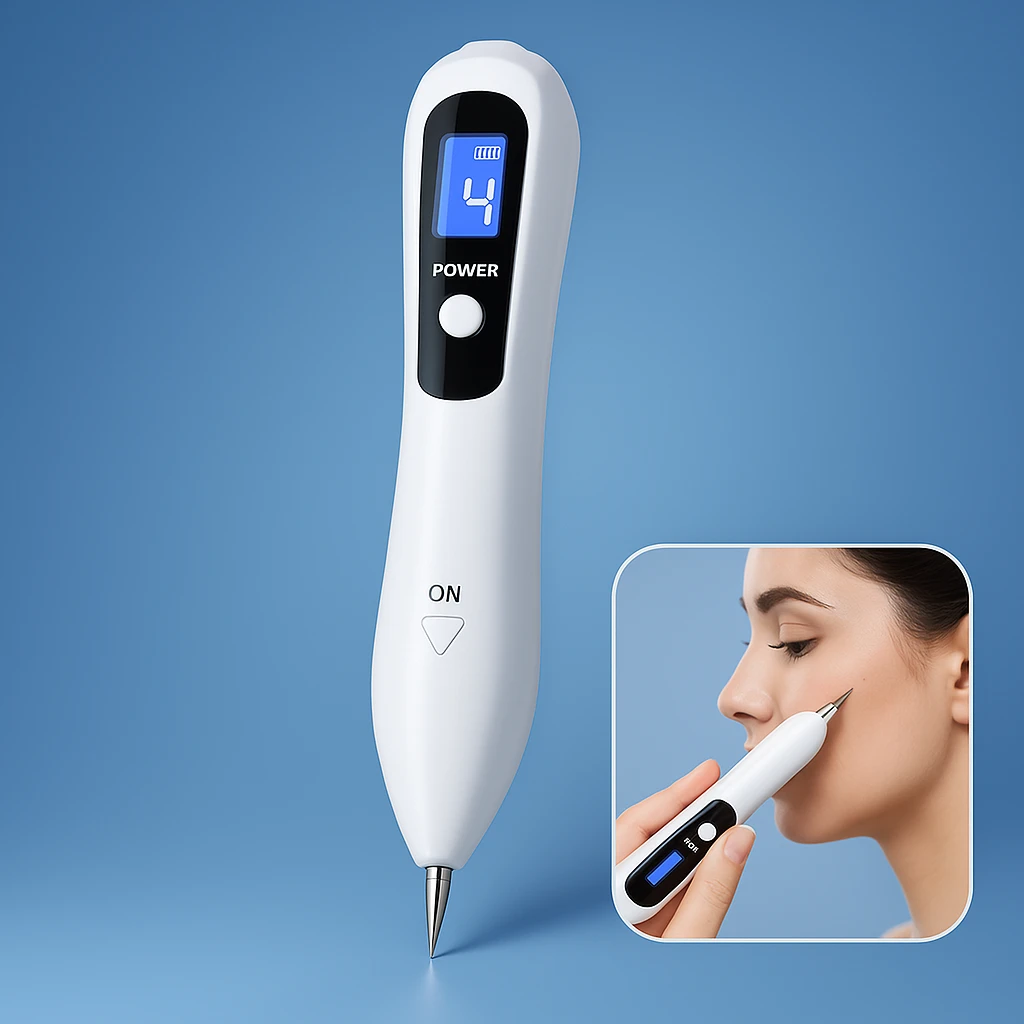 DermaGlow | Mole Removal Pen – Non-Invasive Plasma – Cordless & Rechargeable – At-Home Skin Tag & Freckle Treatment Bowlift by Bowlift