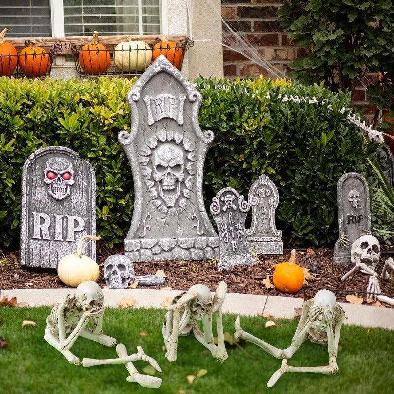 Halloween Resin Skeleton Figurines by BowLift