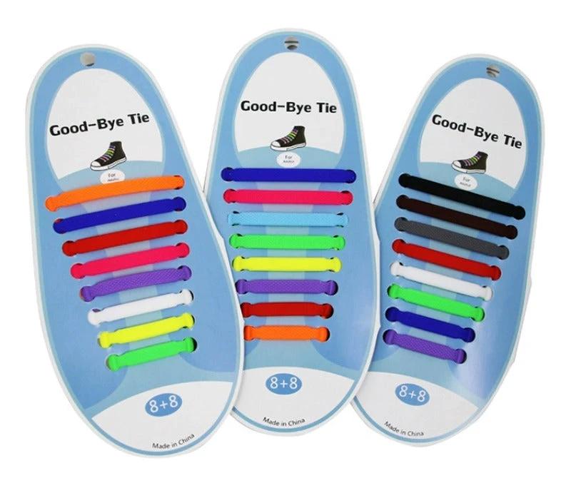 Elastic Silicone No-Tie Shoelaces by BowLift