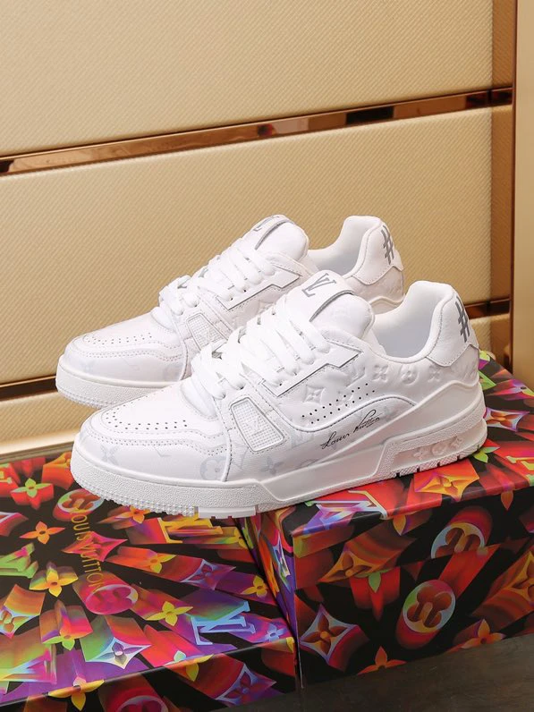 Luxury Trainer Sneakers Shoes #54 Signature White by Air Jordan