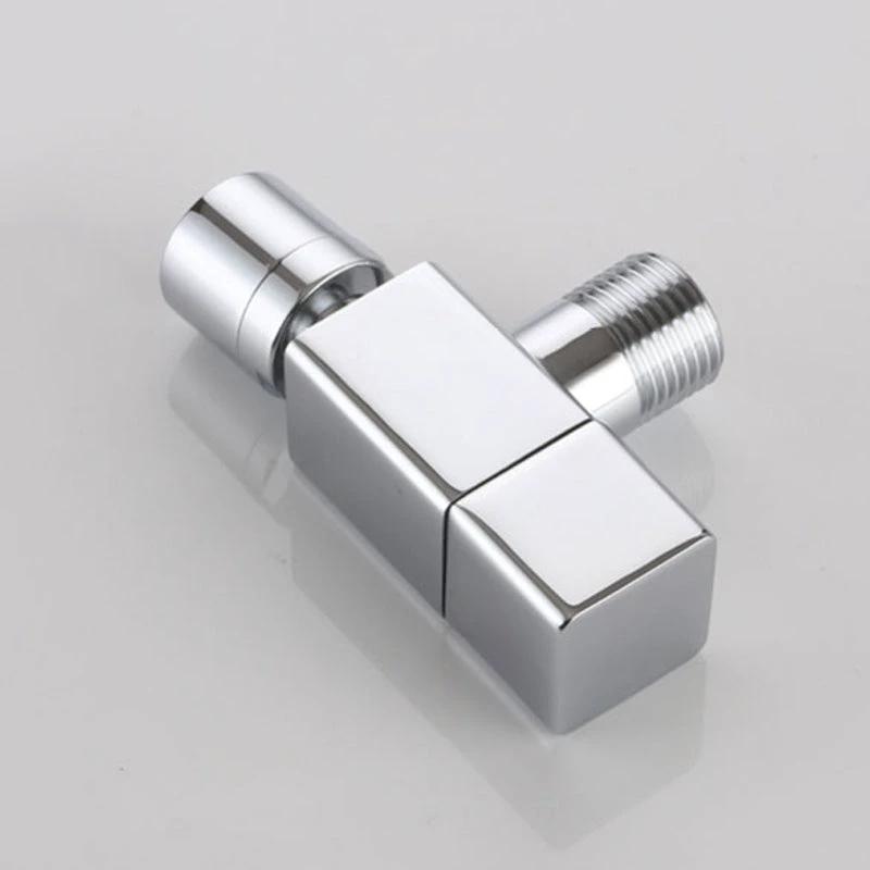 Contemporary Wall-Mounted Bathroom Faucet Knob Handle Solid Brass Round Faucet by BowLift