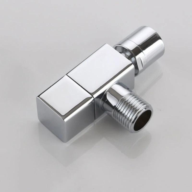 Contemporary Wall-Mounted Bathroom Faucet Knob Handle Solid Brass Round Faucet by BowLift