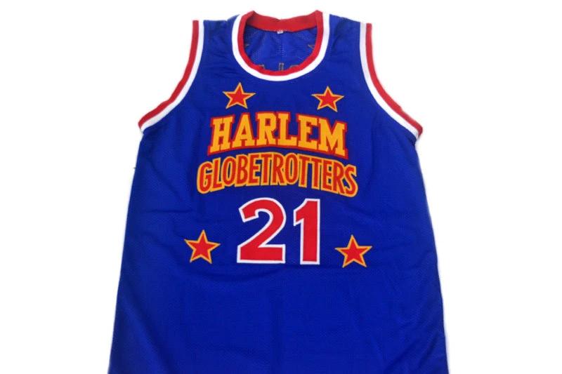 Kevin Special K Jersey #21 Harlem Globetrotters Basketball Blue by My store basketball