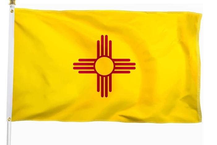 New Mexico State Flag-3X5 Ft-USA Flags banners-American flag New Mexico State Banner by flagsshop