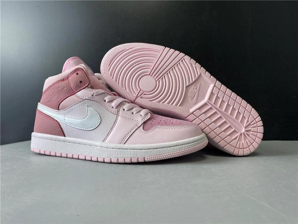 Air Jordan 1 Mid Digital Pink (W) by Air Jordan