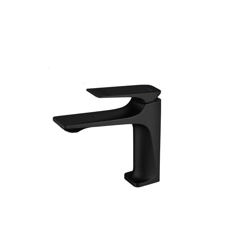 Modern Vessel Sink Faucet Copper Lever Handle Low Arc Vessel Faucet for the Bathroom by BowLift