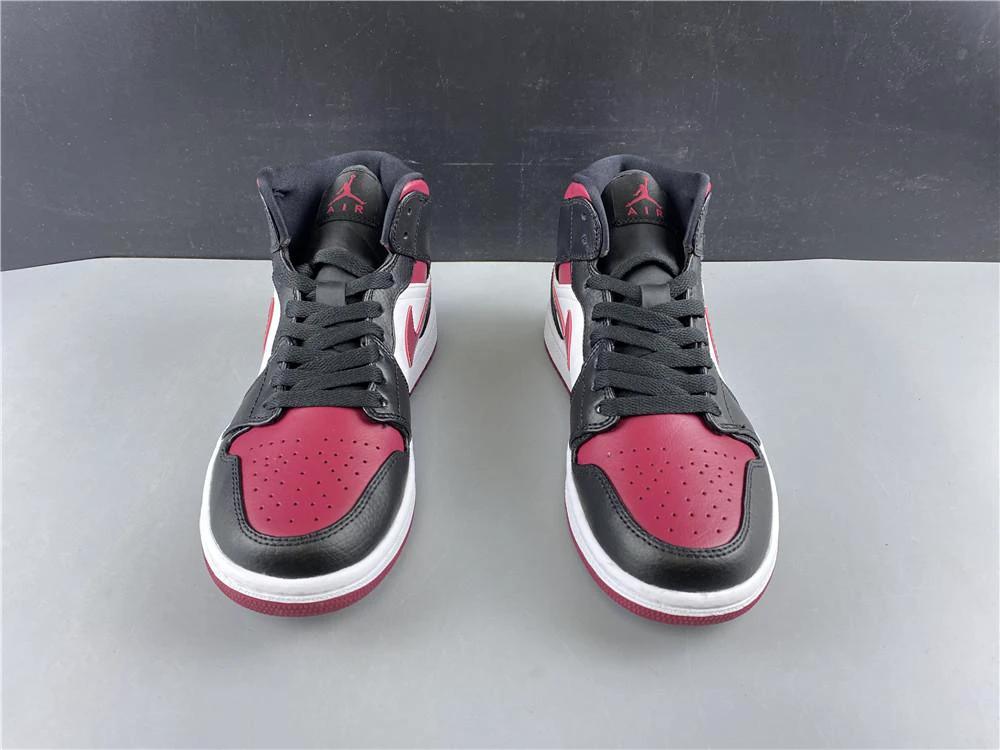 Air Jordan 1 Mid Bred Toe by Air Jordan