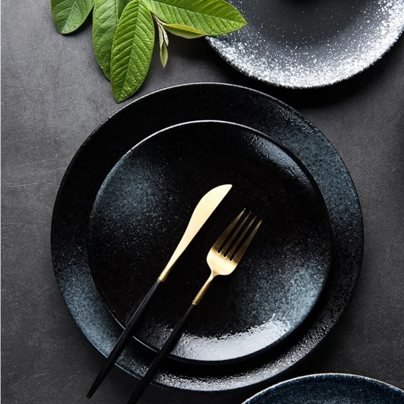 6/8/10" Deep Shallow Ceramic Dinner Dish Porcelain Tableware Plate by Bowlift