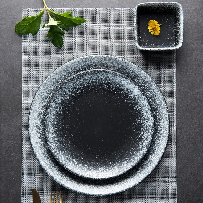 6/8/10" Deep Shallow Ceramic Dinner Dish Porcelain Tableware Plate by Bowlift