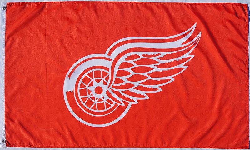 NHL Detroit Red Wings Flag-3x5FT Banner-100% polyester by flagsshop