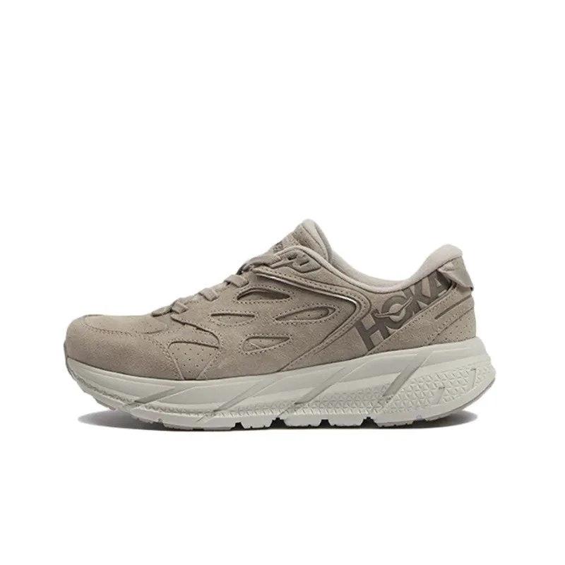 Hoka One One Ora Cliftton L Suede Simply Taupe Pumice Stone 1122571-STPST by Air Jordan