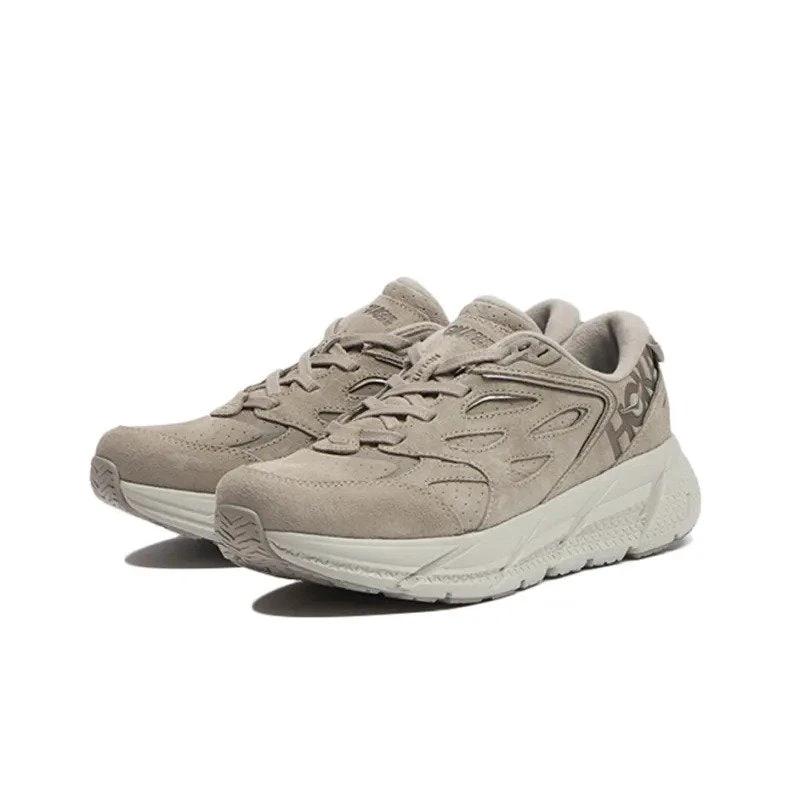 Hoka One One Ora Cliftton L Suede Simply Taupe Pumice Stone 1122571-STPST by Air Jordan