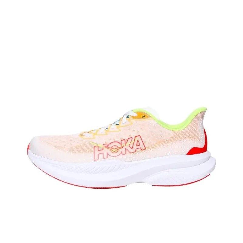 Hoka One One Mach 6 White Solar Flare 1147790-WLR by Air Jordan