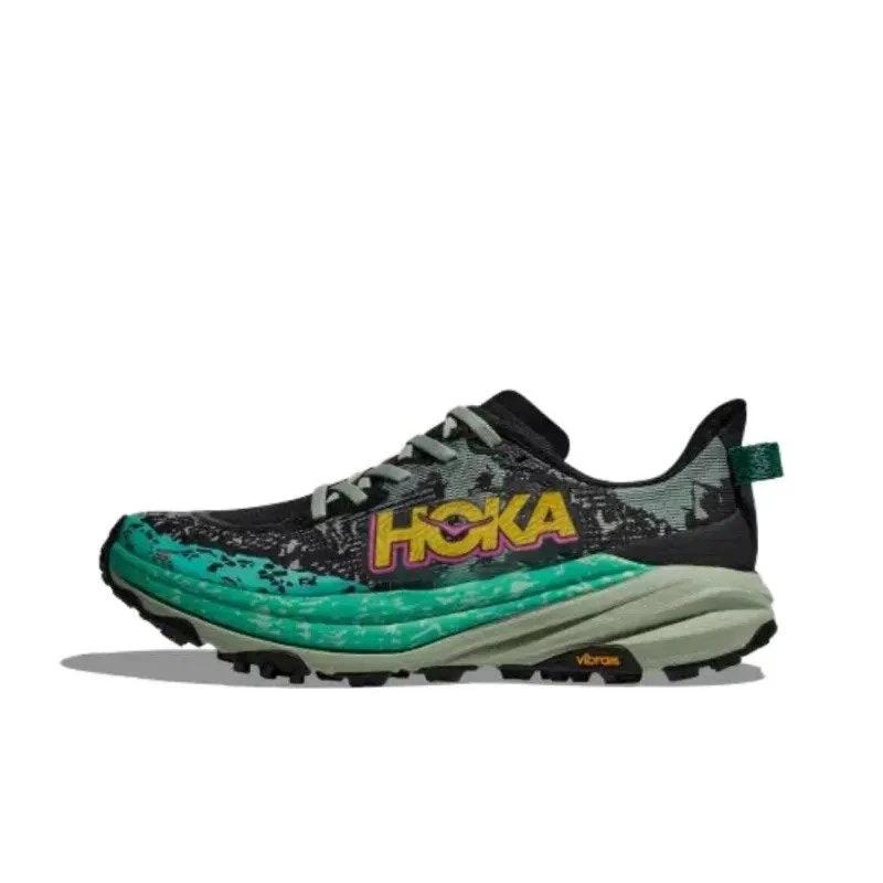 Hoka One One Speedgoat 6 Black Aloe Vera 1147811-BLVR by Air Jordan