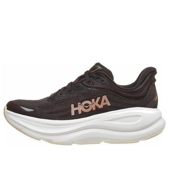 Hoka One One Bondi 9 Black Rose Gold 1162012-BRGL by Air Jordan