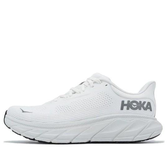 Hoka One One Arahi 7 2E Wide Blanc De Blanc Steel Wool 1147870-BDBSW by Air Jordan