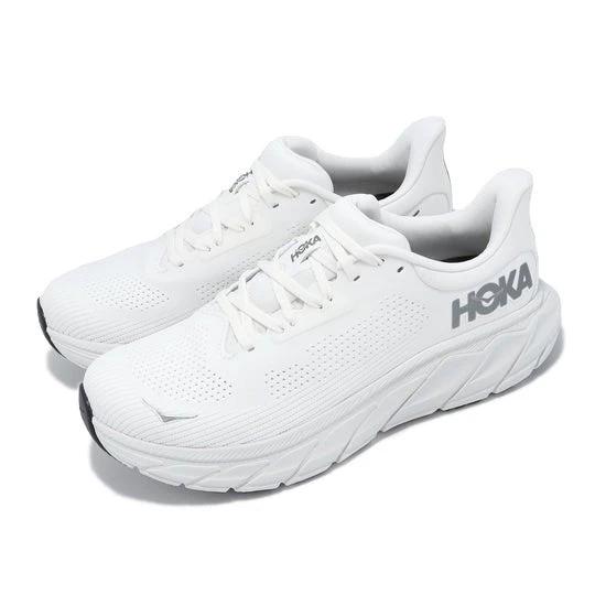 Hoka One One Arahi 7 2E Wide Blanc De Blanc Steel Wool 1147870-BDBSW by Air Jordan
